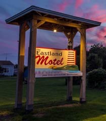 The Eastland Motel on Route 189 in Lubec