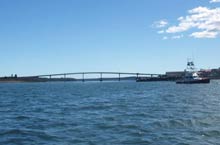 F.D.R. Bridge between Lubec and Campobello Island