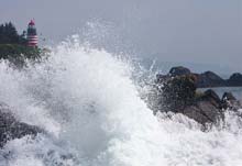 Rocky coastline